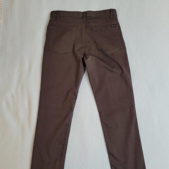 Calvin Klein grey casual slim fit pants. Size 29/30 - Picture 2 of 10